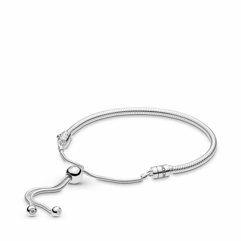 Pandora Moments Snake Chain Slider Bracelet Silver Egypt XH3076892